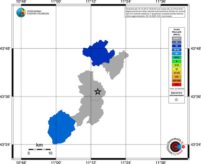 Mappa MCS - territori comuni