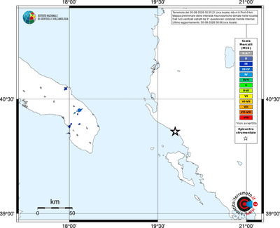 Mappa MCS - territori località