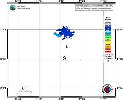 Mappa MCS - territori località