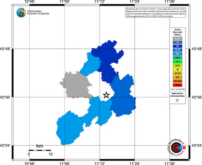Mappa MCS - territori comuni