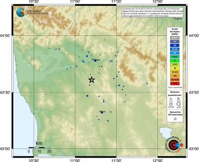 Mappa EMS - località