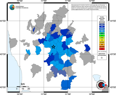 Mappa MCS - territori comuni