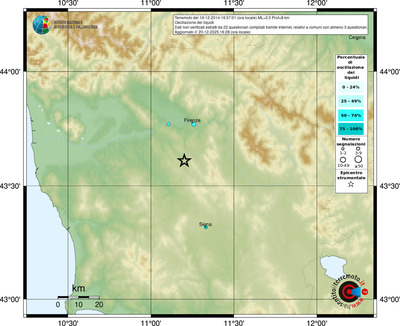 Mappa comuni con almeno 3 questionari