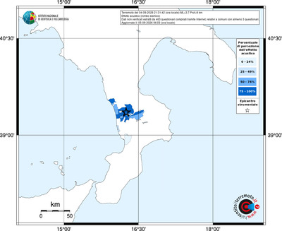 Mappa territorio comunale con almeno 3 questionari