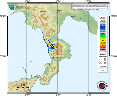 Mappa EMS - località