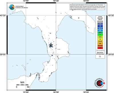 Mappa MCS - territori località