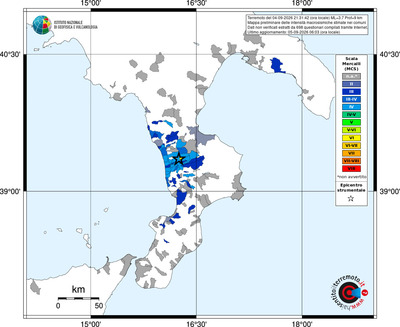 Mappa MCS - territori comuni
