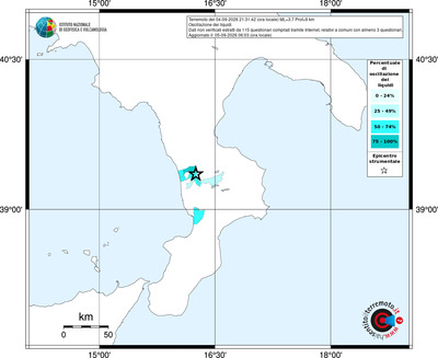 Mappa territorio comunale con almeno 3 questionari