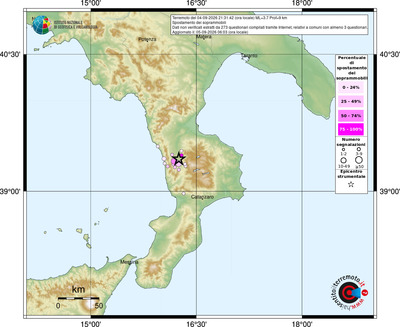 Mappa comuni con almeno 3 questionari
