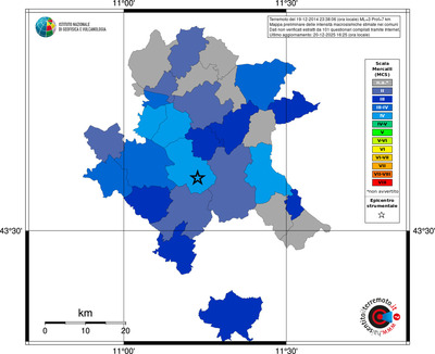 Mappa MCS - territori comuni