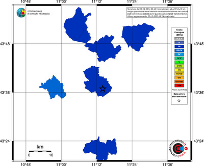 Mappa EMS - territori comuni