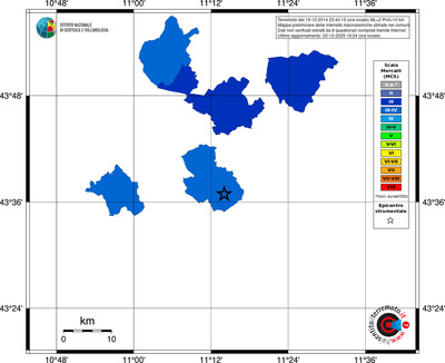 Mappa MCS - territori comuni