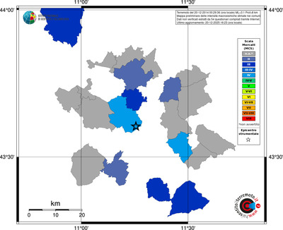 Mappa MCS - territori comuni