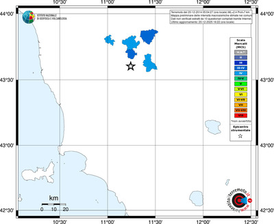 Mappa MCS - territori comuni