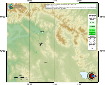 Mappa comuni con almeno 3 questionari