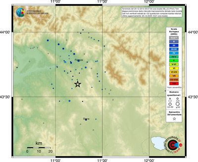 Mappa EMS - località