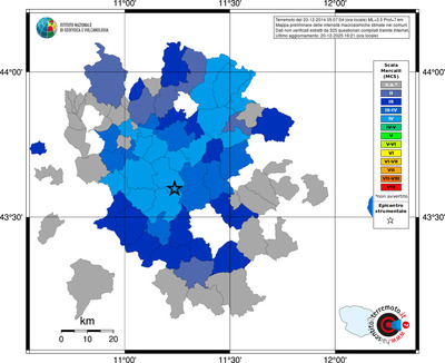 Mappa MCS - territori comuni
