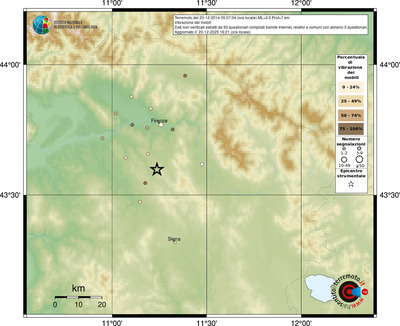 Mappa comuni con almeno 3 questionari