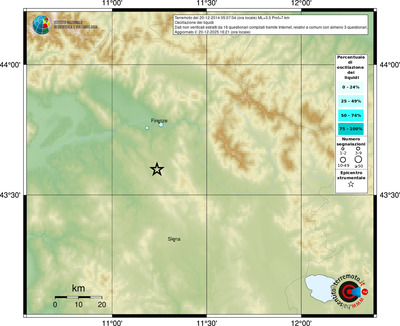 Mappa comuni con almeno 3 questionari