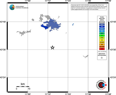 Mappa MCS - territori località