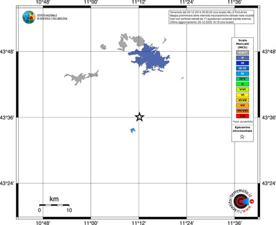 Mappa MCS - territori località