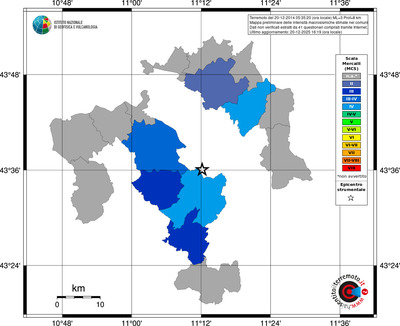 Mappa MCS - territori comuni