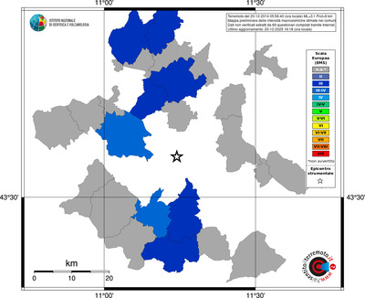 Mappa EMS - territori comuni