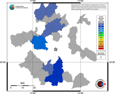 Mappa MCS - territori comuni