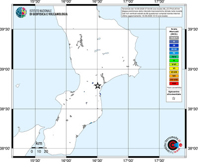 Mappa MCS - territori località