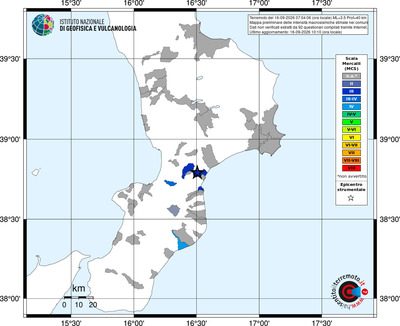 Mappa MCS - territori comuni