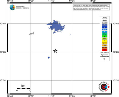 Mappa MCS - territori località