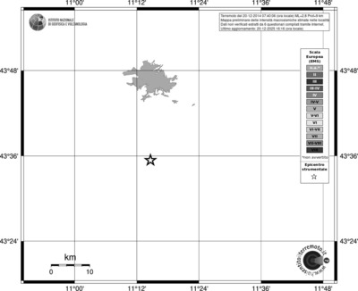 Mappa EMS - territori località