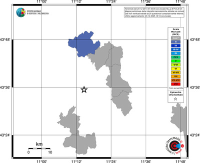 Mappa MCS - territori comuni