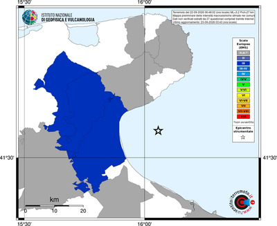 Mappa EMS - territori comuni