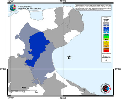 Mappa MCS - territori comuni
