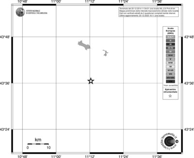 Mappa EMS - territori località