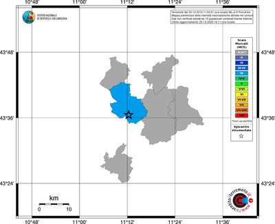 Mappa MCS - territori comuni