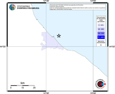 Mappa territorio comunale con almeno 3 questionari