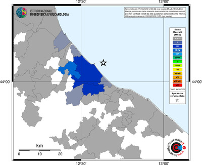 Mappa MCS - territori comuni