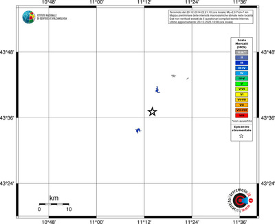 Mappa MCS - territori località