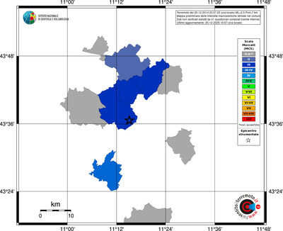 Mappa MCS - territori comuni