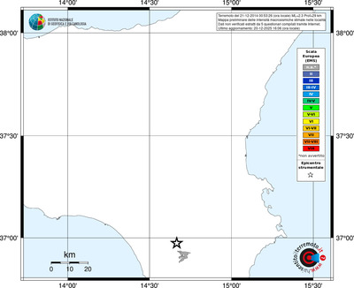 Mappa EMS - territori località