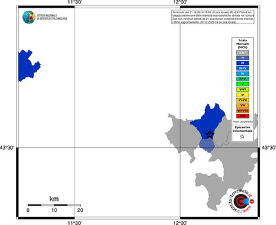 Mappa MCS - territori comuni