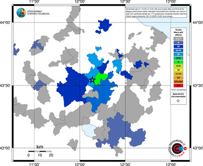 Mappa MCS - territori comuni