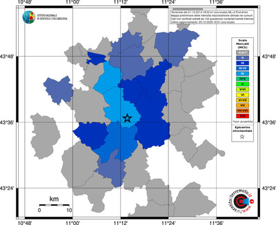 Mappa MCS - territori comuni