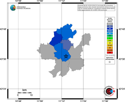 Mappa MCS - territori comuni