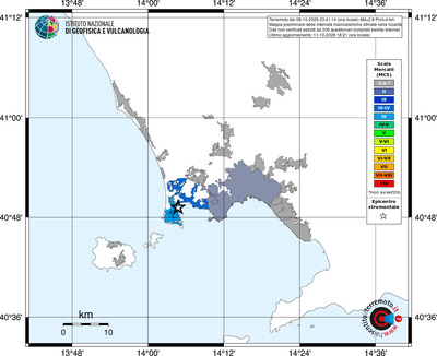 Mappa MCS - territori località