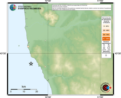 Mappa comuni con almeno 3 questionari