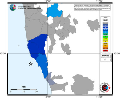 Mappa MCS - territori comuni