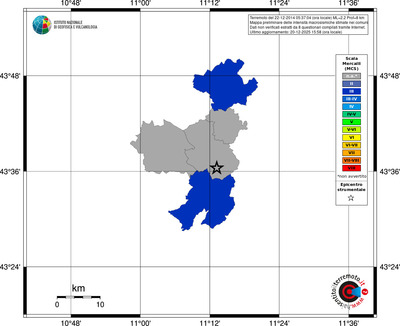 Mappa MCS - territori comuni